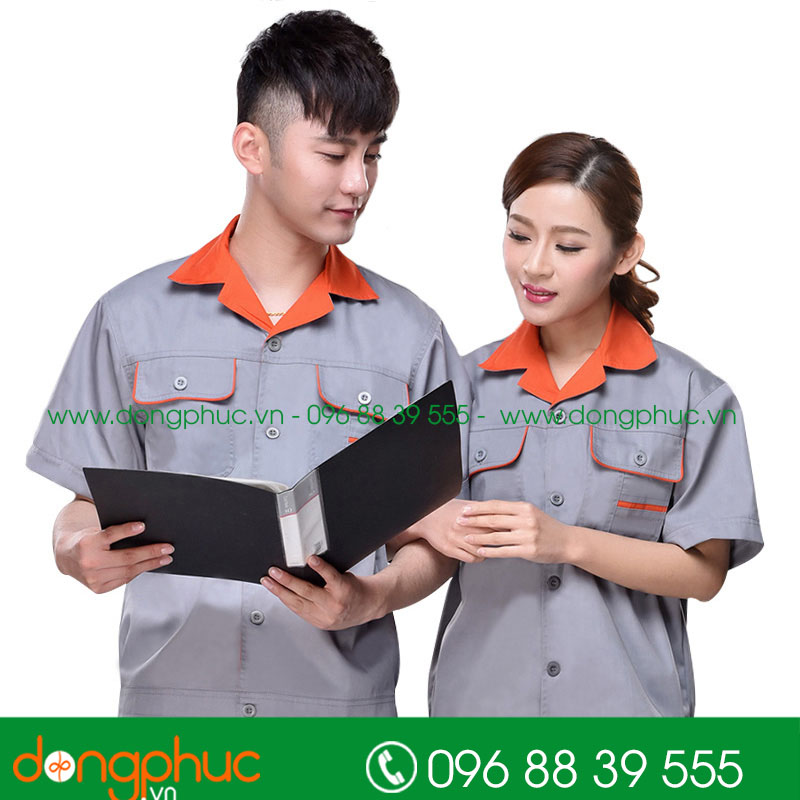 Mẫu bảo hộ màu ghi phối cam